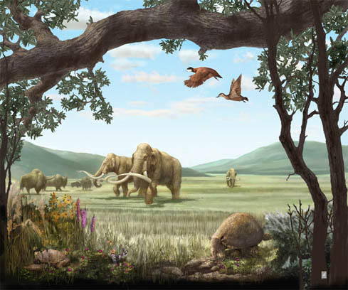 Karen Carr_North_American_Pleistocene_Landscape