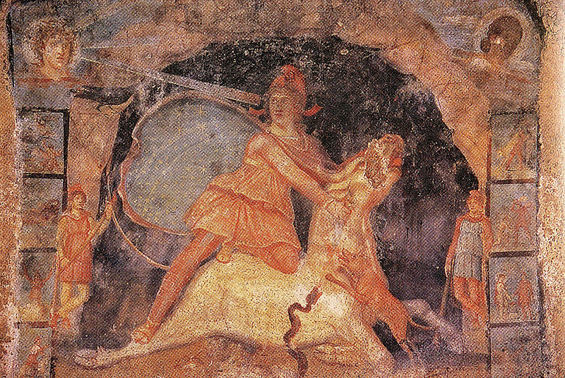 800px-Fresque Mithraeum_Marino