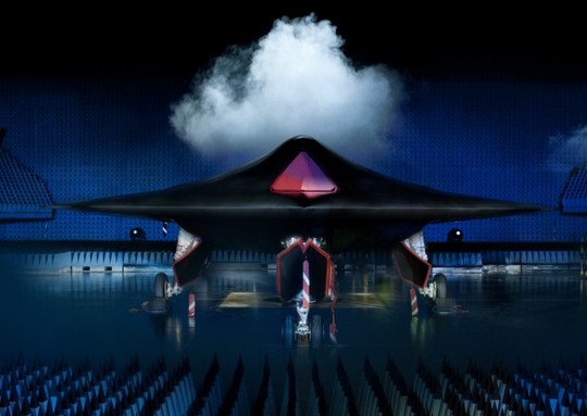 Le prime immagini di Taranis, il prototipo di un aereo da combattimento senza pilota, presentato dal ministro della difesa britannico